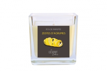 Bougie Parfumée Zestes d'Agrumes - L'Esprit Chic - L'esprit des Senteurs